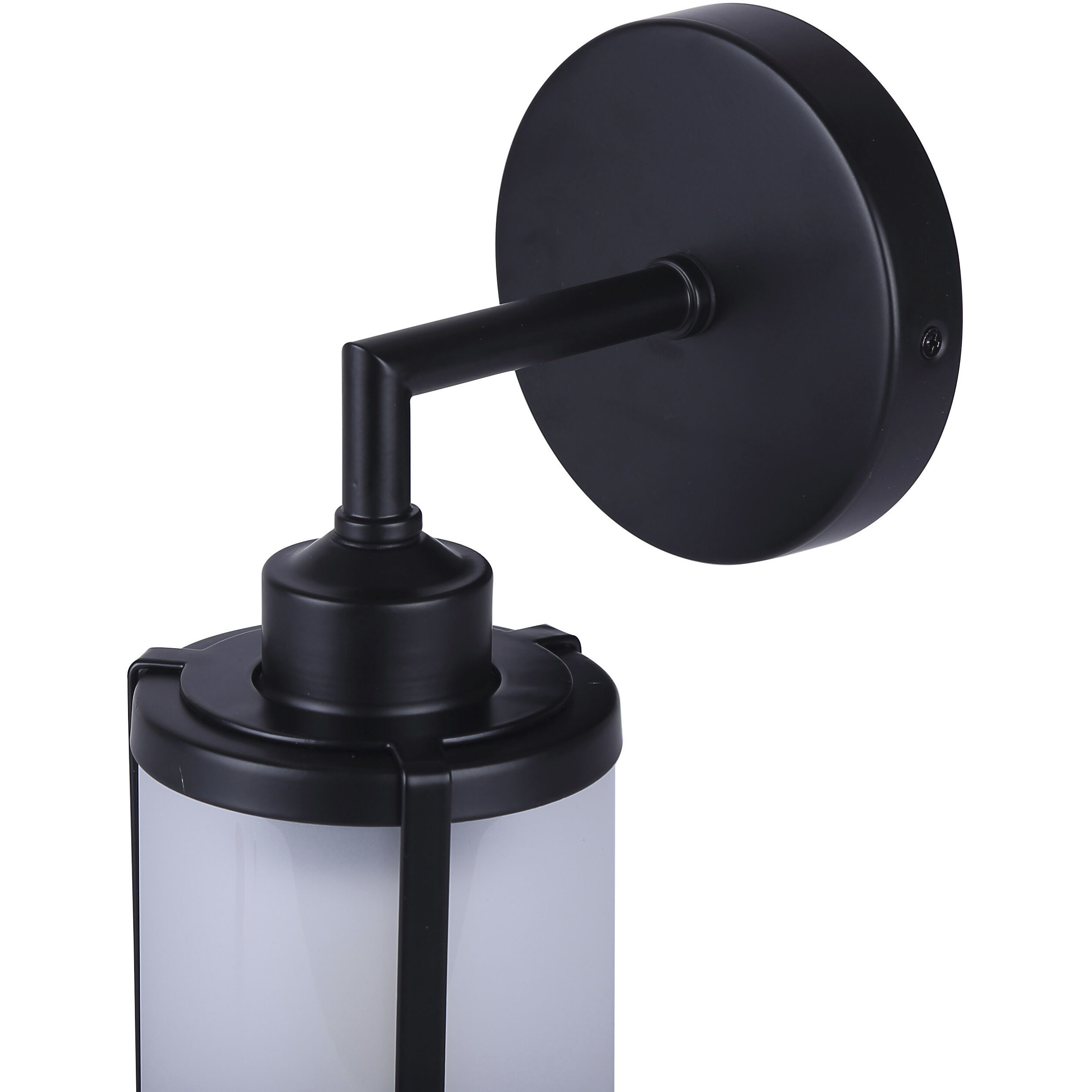 Beau 1 Light 6.63 inch Black Outdoor Lantern