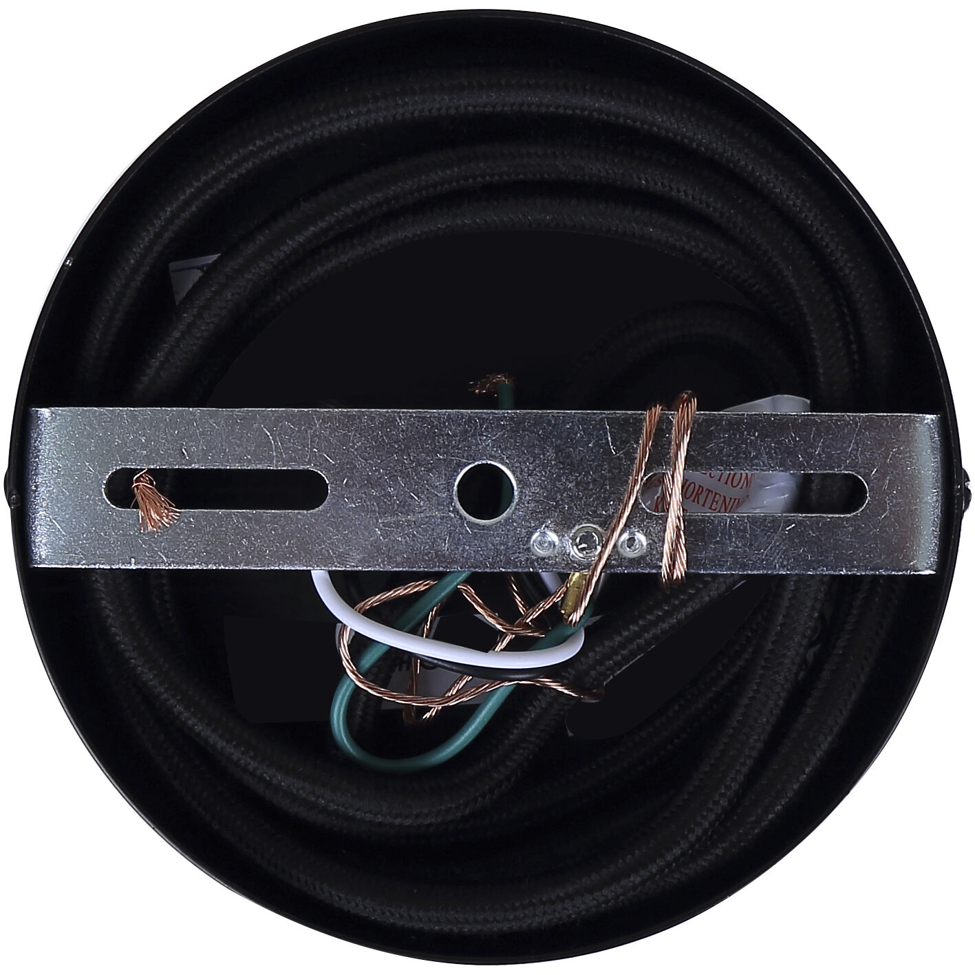 Pelia 1 Light 7 inch Black Pendant Ceiling Light