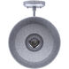 Desi 1 Light 10 inch Distressed Galvanized Outdoor Wall Lantern