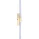 Farrow LED 4.75 inch Gold Vanity Light Wall Light