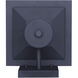 Grant 1 Light 12 inch Black Outdoor Wall Lantern
