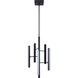 Yavin LED 13.13 inch Black Chandelier Ceiling Light