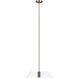 Daxton 3 Light 20 inch Matte White and Gold Chandelier Ceiling Light