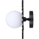 Payton 4 Light 38.75 inch Black Vanity Light Wall Light