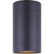 Madison 1 Light 4 inch Black Outdoor Lantern