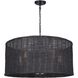 Remee 5 Light 23 inch Black Chandelier Ceiling Light