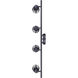 Madison 4 Light Graphite Track Ceiling Light