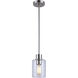 Madison 1 Light 5 inch Brushed Nickel Pendant Ceiling Light