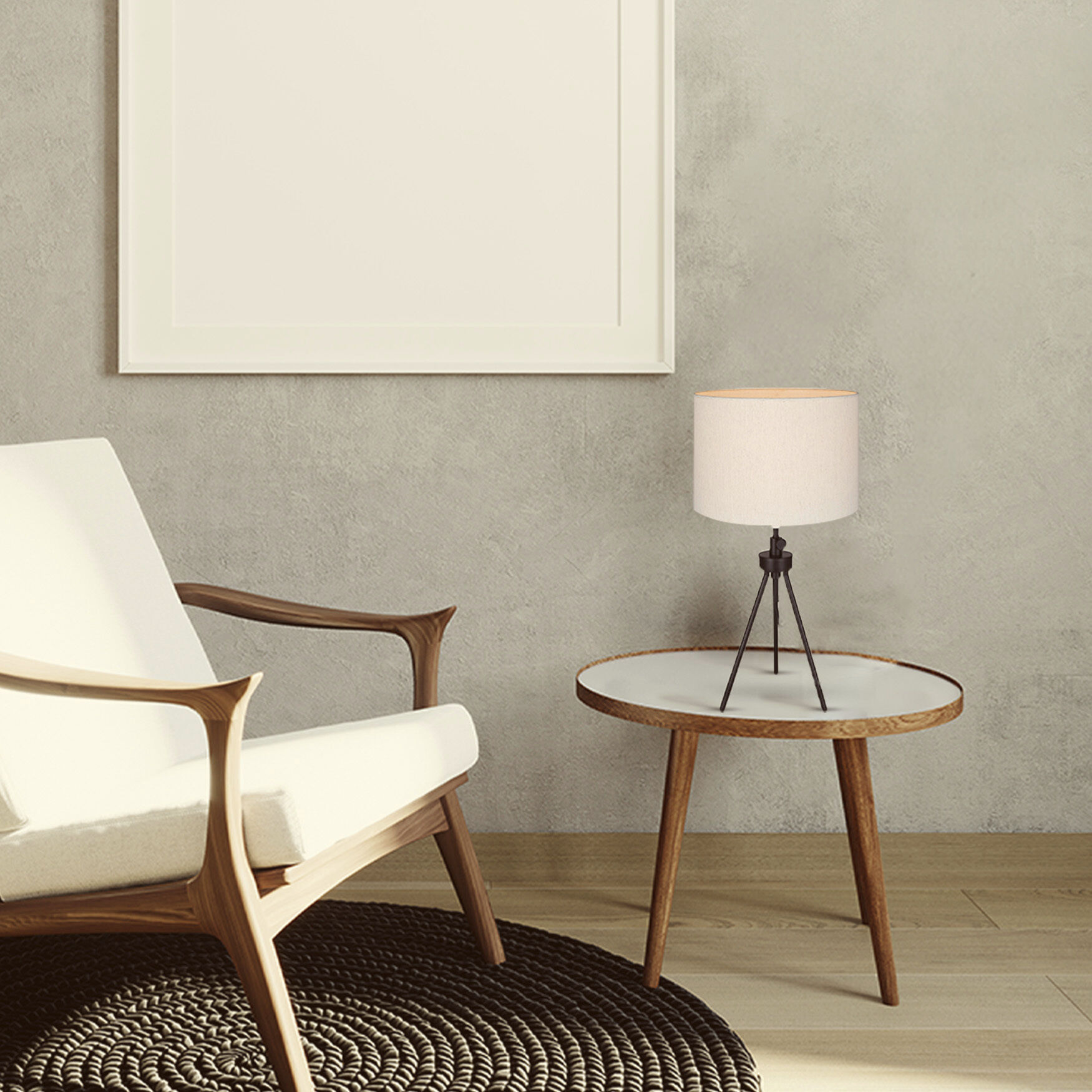 Holt 27.25 inch 100.00 watt Matte Black Table Lamp Portable Light