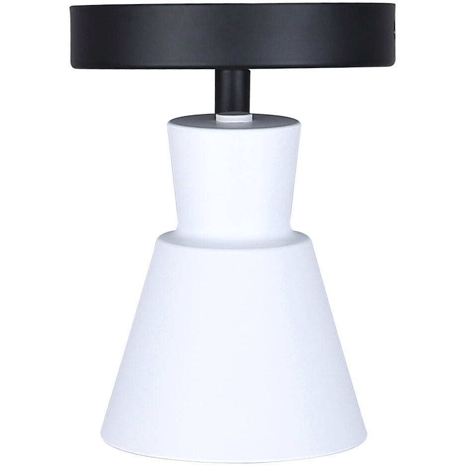 Radley 1 Light Black/White Track Lighting Ceiling Light