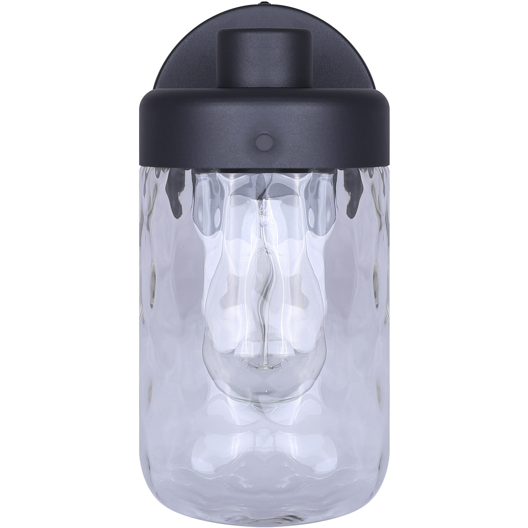 Juno 1 Light 10.25 inch Black Outdoor Wall Lantern