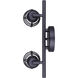 Madison 2 Light Graphite Track Ceiling Light