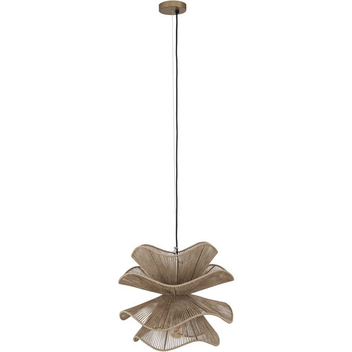 Sage 2 Light 19.5 inch Natural Pendant Ceiling Light