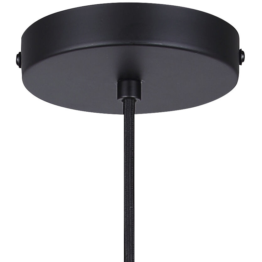 Cohen 1 Light 4.75 inch Black/Gold Pendant Ceiling Light in Black And Gold