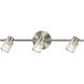 Madison 3 Light Brushed Nickel Track Ceiling Light