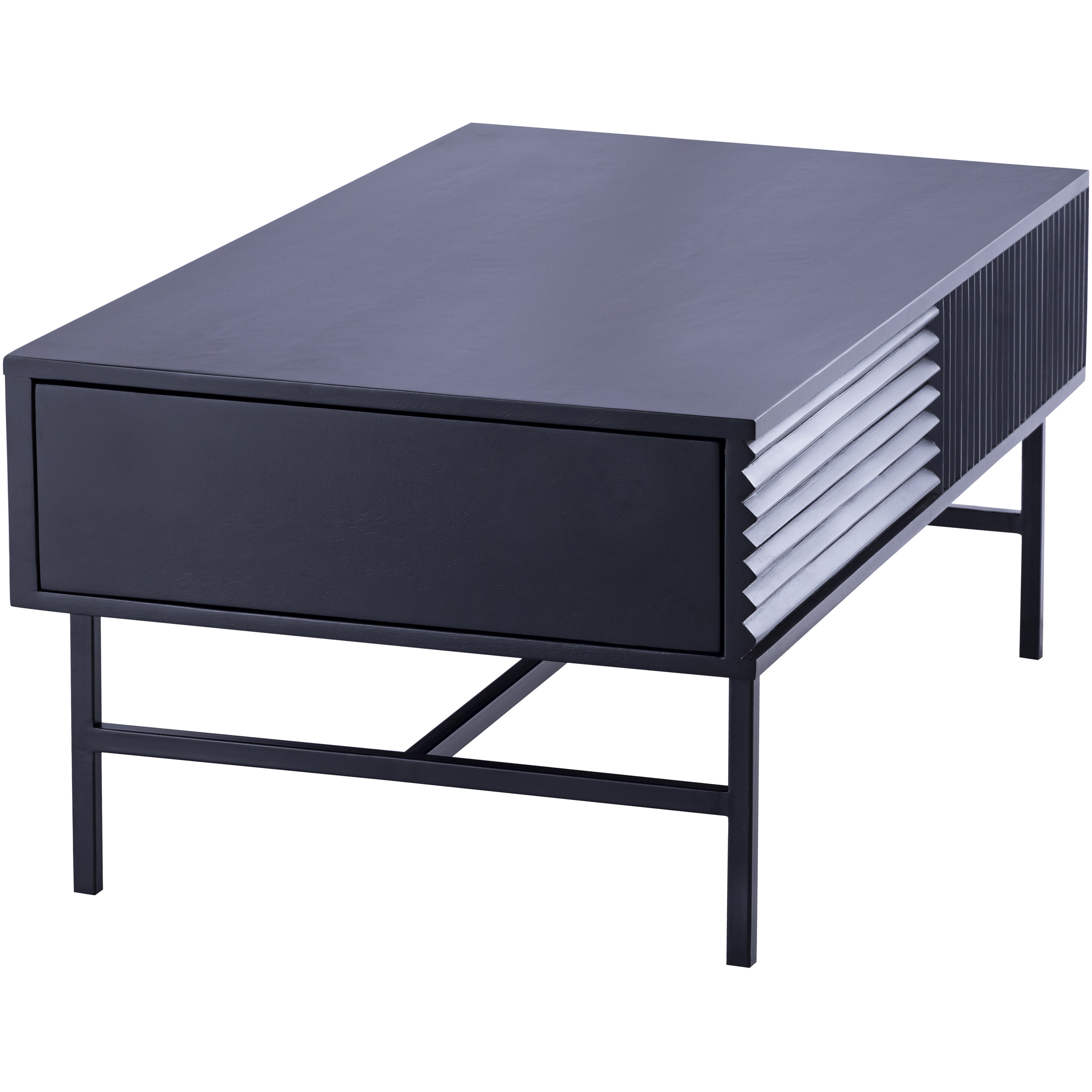 Mez 48.75 X 23.5 inch Black Coffee Table