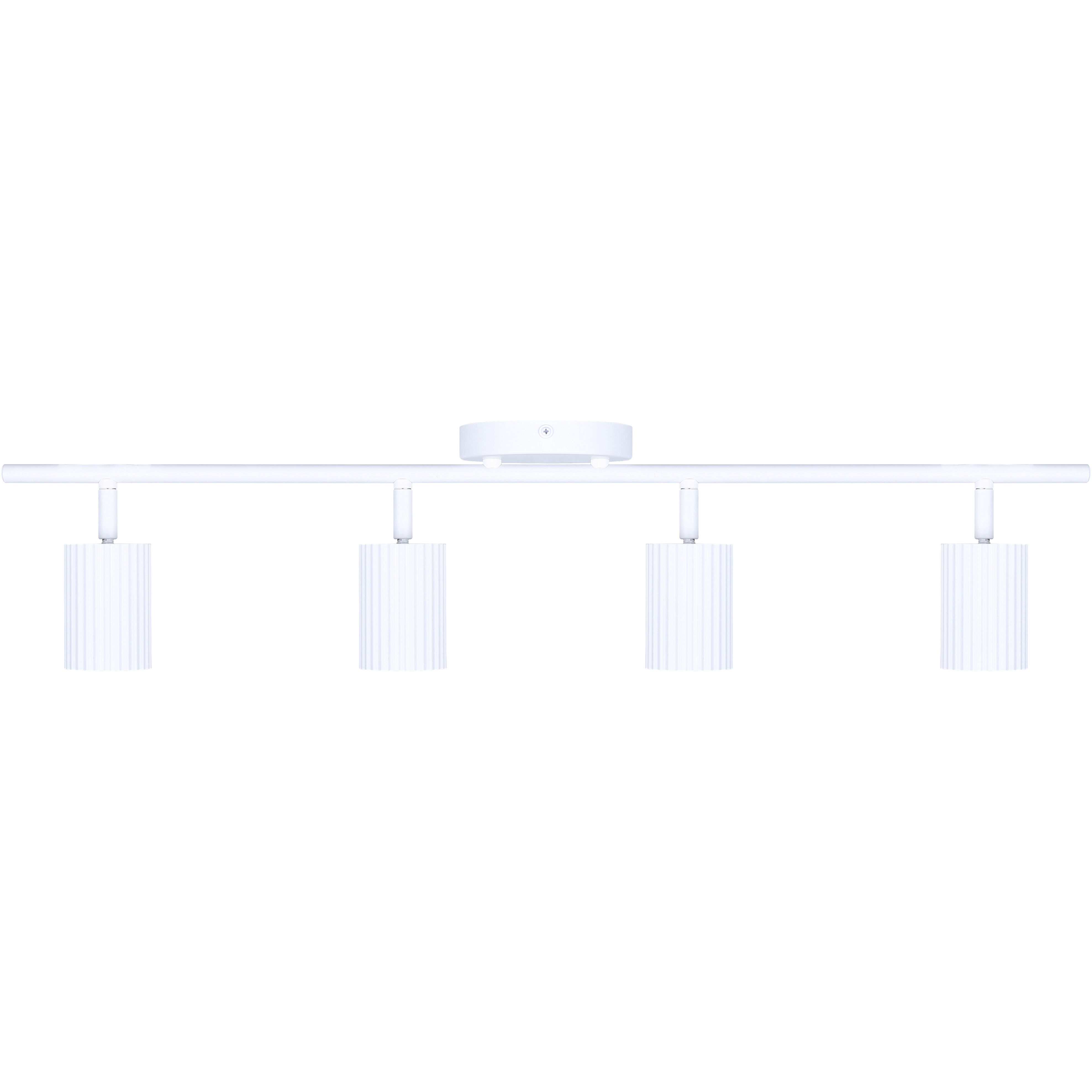 Rexton 4 Light White Track Lighting Ceiling Light