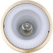 Eve 1 Light 6 inch Gold Pendant Ceiling Light