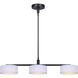 Carmynn LED 8.13 inch Black Pendant Ceiling Light