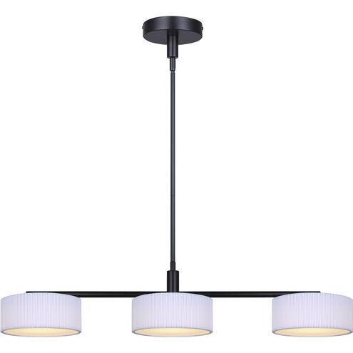 Carmynn LED 8.13 inch Black Pendant Ceiling Light