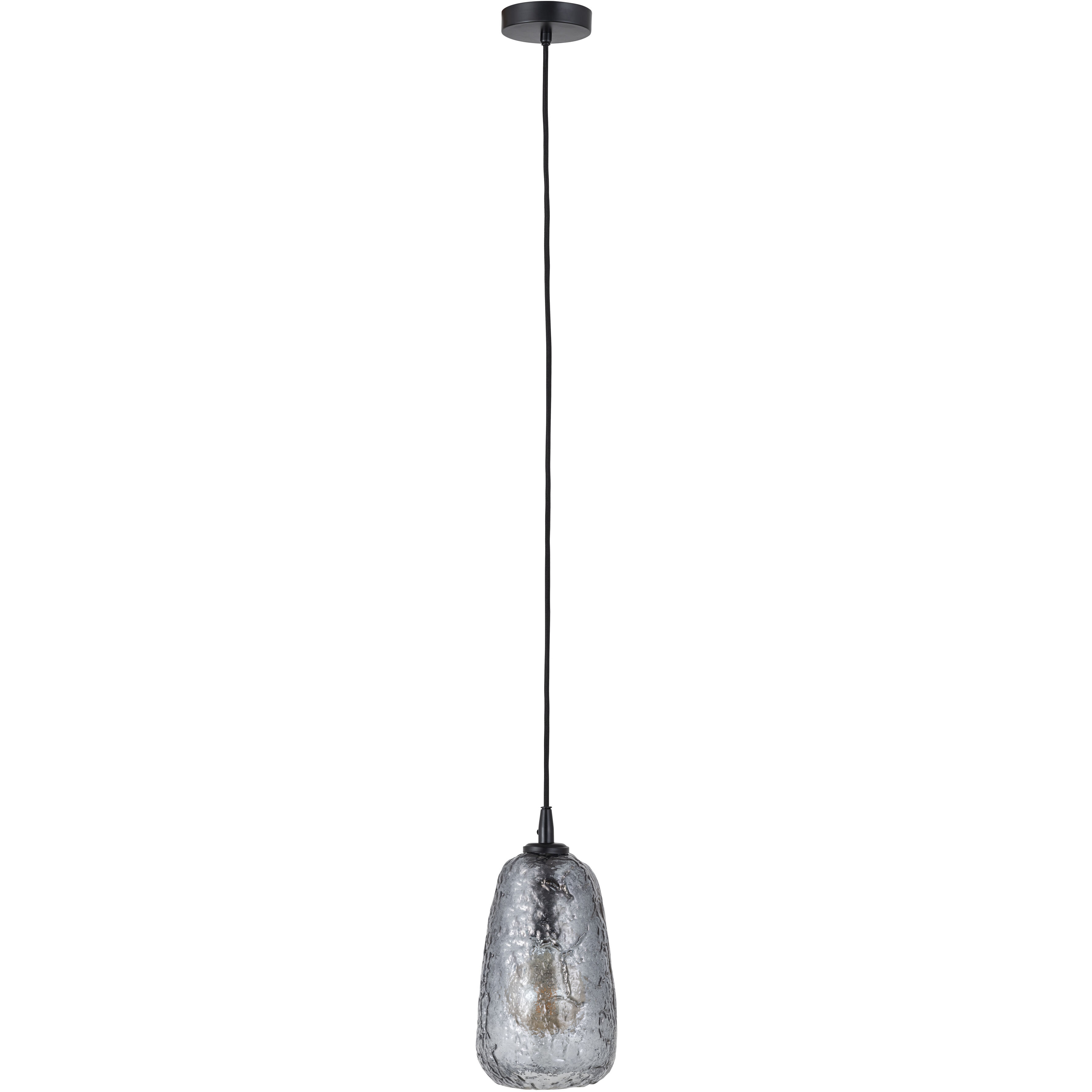Eden 1 Light 5.5 inch Matte Black Pendant Ceiling Light