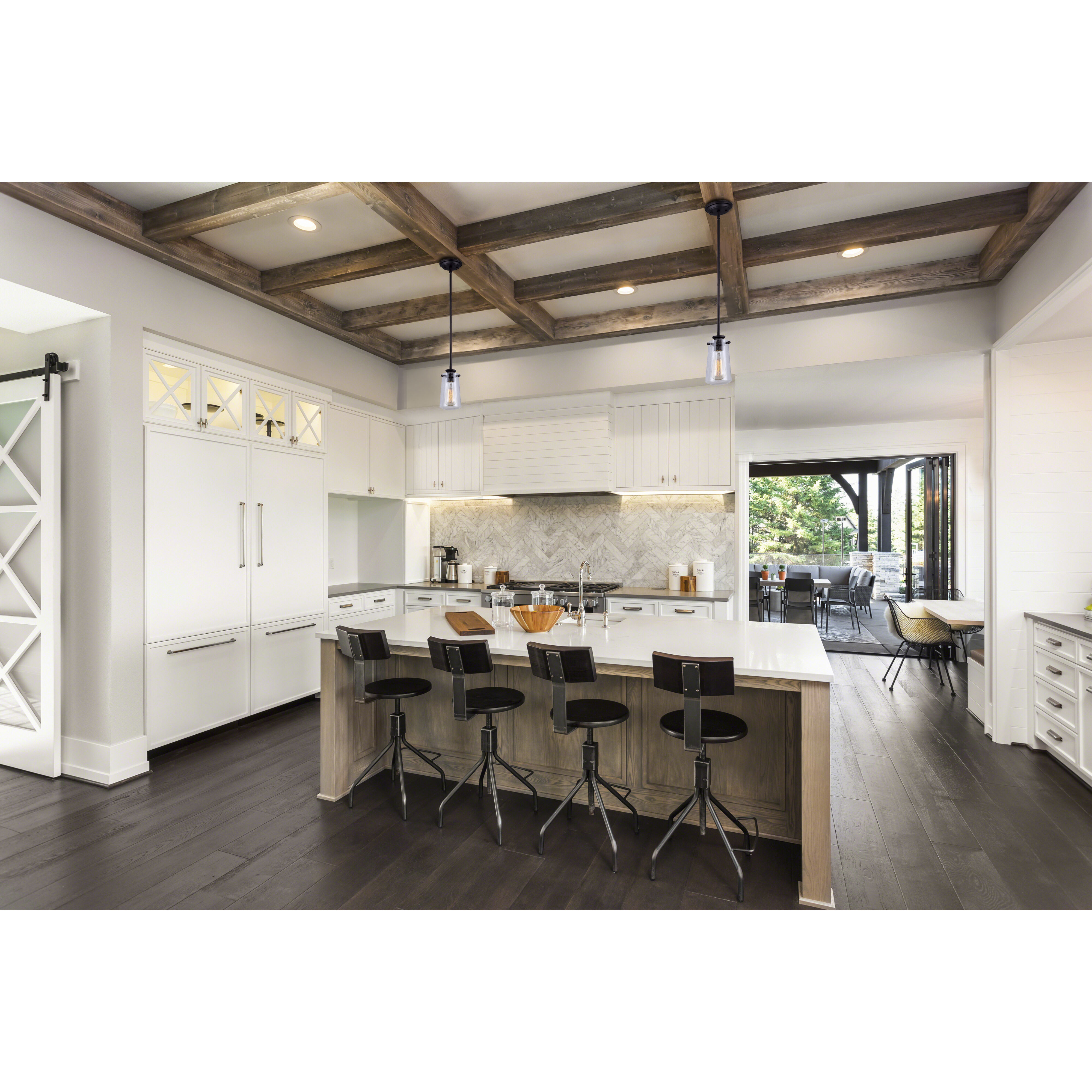 Madison 1 Light 5 inch Oil Rubbed Bronze Pendant Ceiling Light