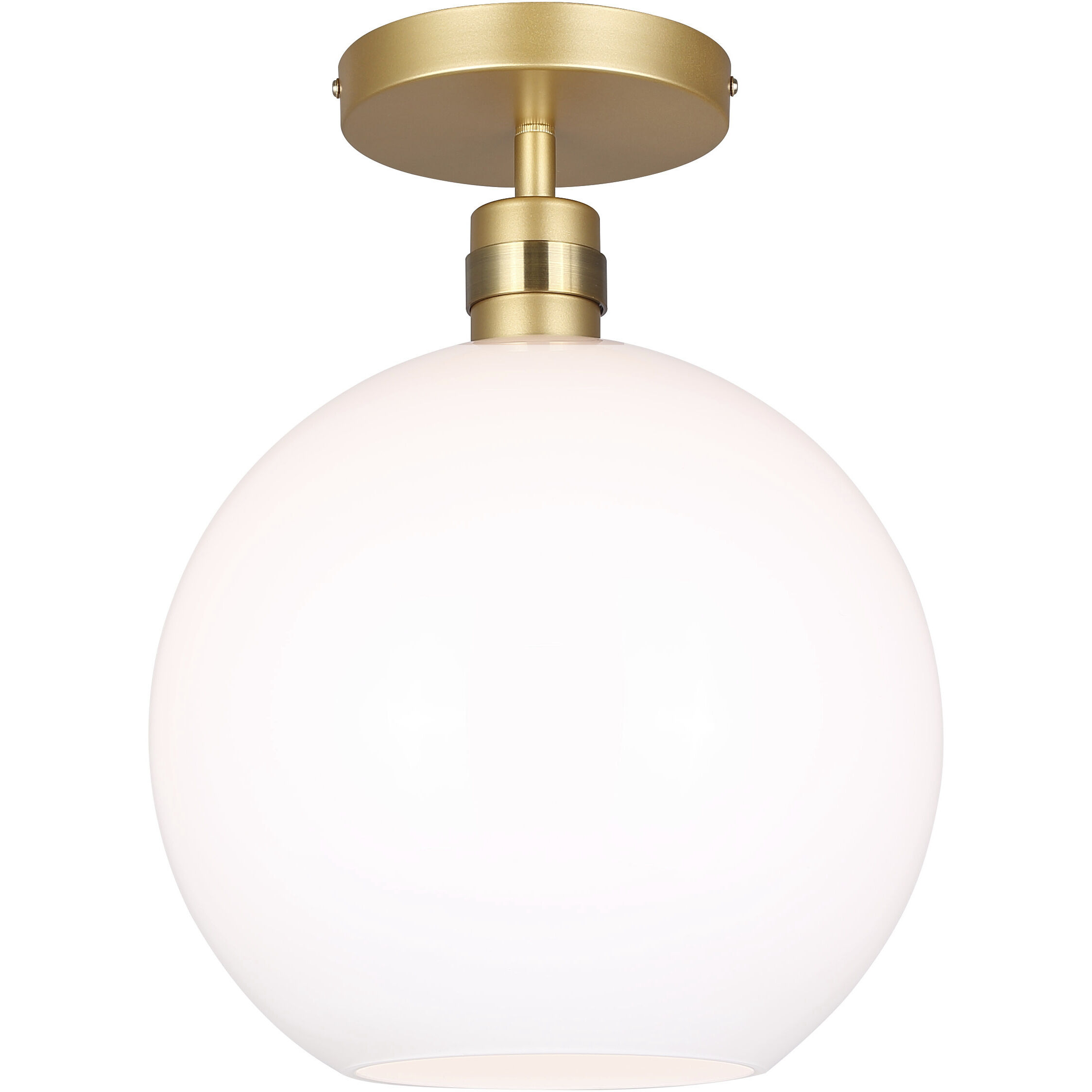Monroe 1 Light 11.75 inch Gold Pendant Ceiling Light