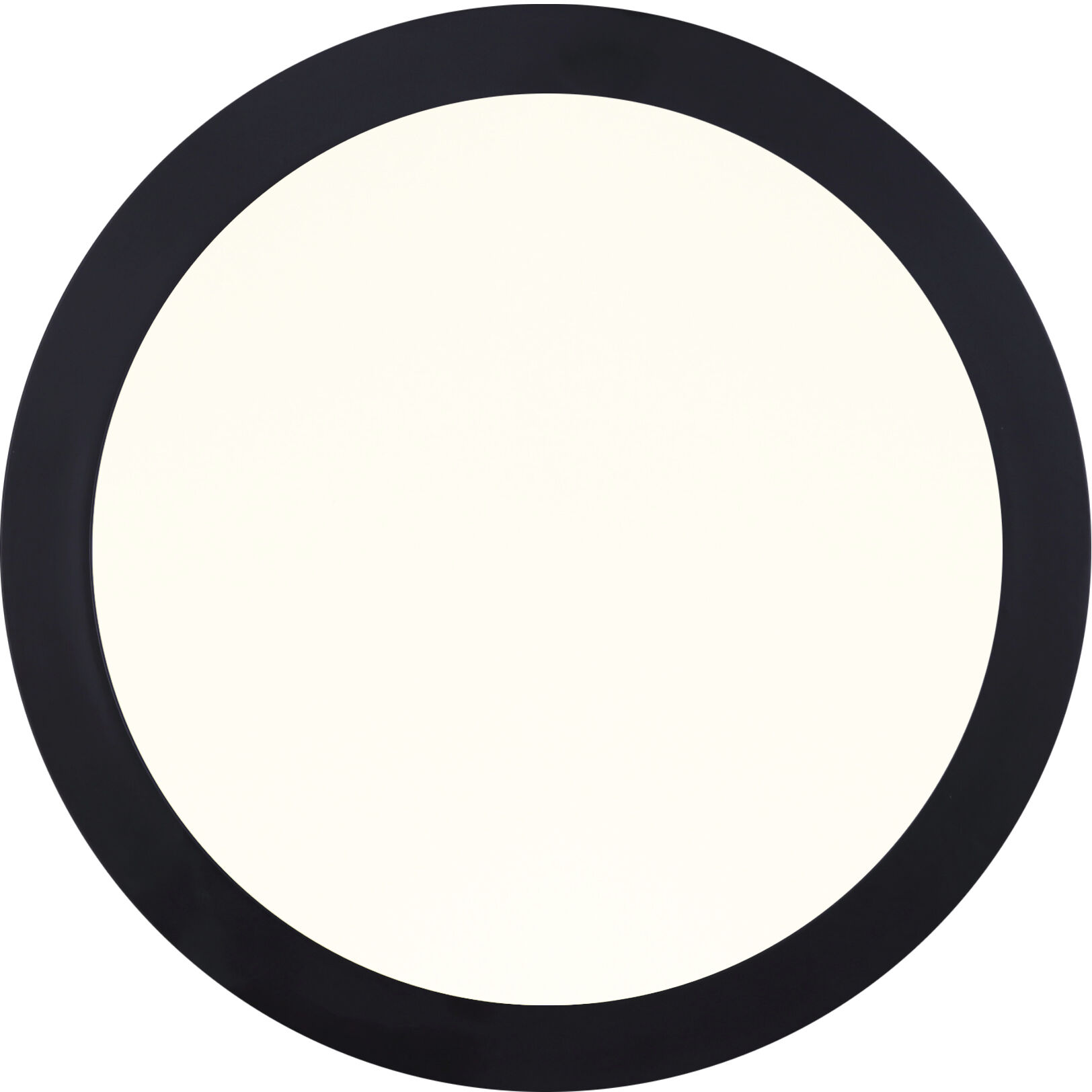 Signature LED 11 inch Matte Black Disk Light