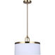 Kinslea 3 Light 13.88 inch Gold Pendant Ceiling Light