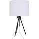 Holt 27.25 inch 100.00 watt Matte Black Table Lamp Portable Light