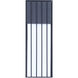 Oslo 1 Light 4.5 inch Black Outdoor Lantern