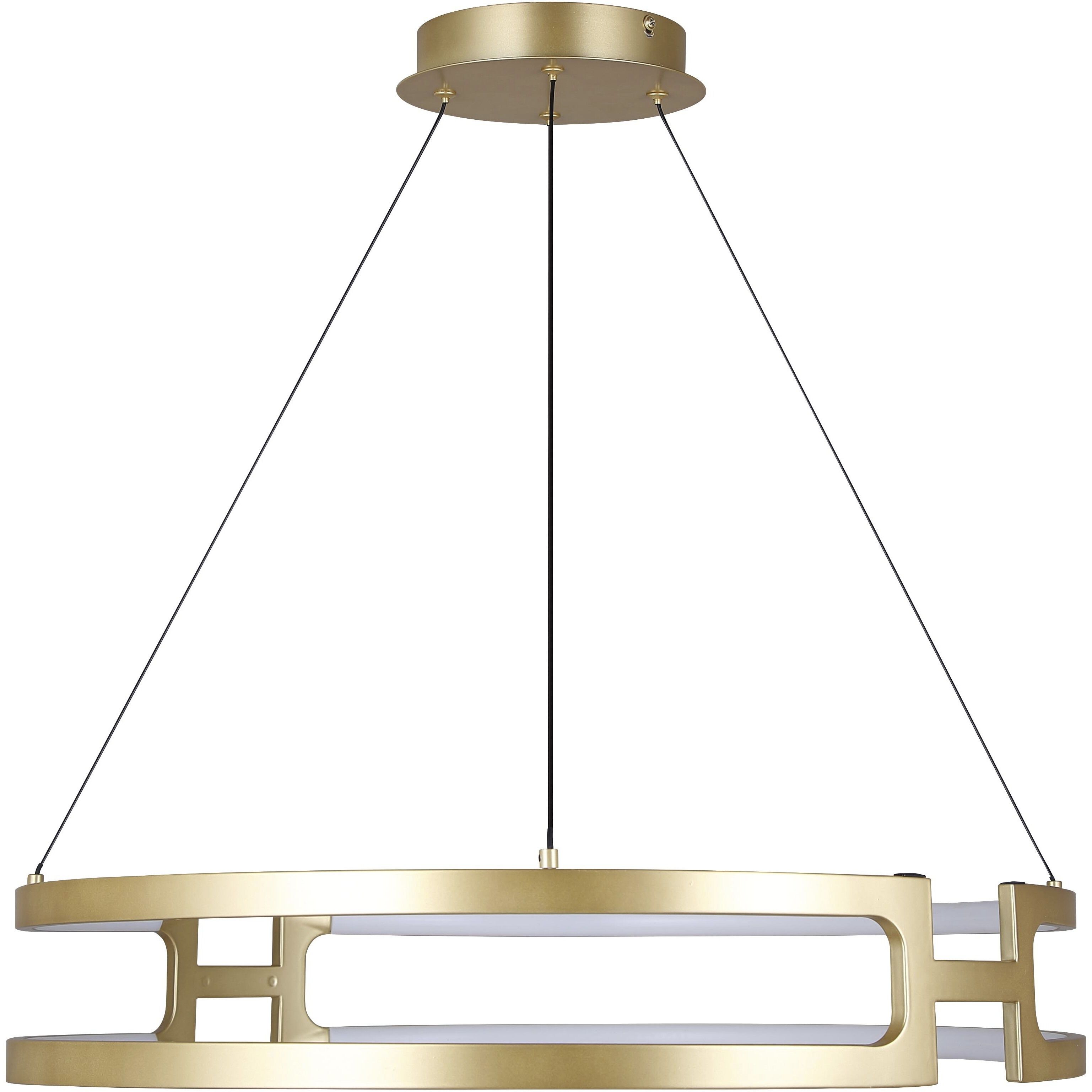 Bettony LED 24 inch Gold Chandelier Ceiling Light