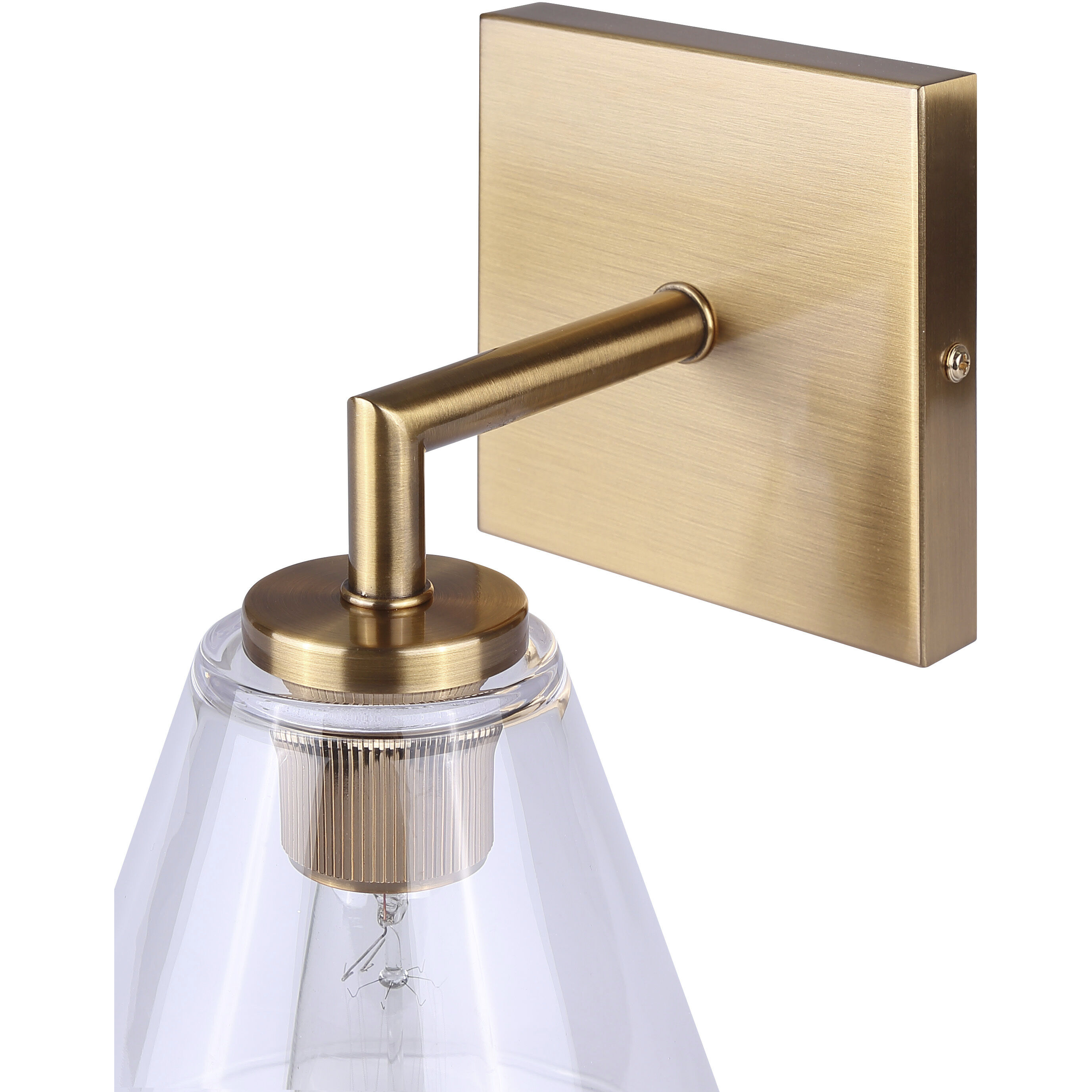 Berklie 1 Light 8 inch Gold Vanity Light Wall Light