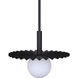 Payton 1 Light 12 inch Black Pendant Ceiling Light