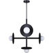 Payton 5 Light 27.5 inch Black Chandelier Ceiling Light
