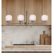 Mallory 4 Light 36.38 inch Brushed Nickel Chandelier Ceiling Light