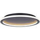 Gavyn LED 20 inch Black Flush Mount Ceiling Light