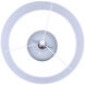 Biely 22.75 inch 100.00 watt Light Blue Table Lamp Portable Light
