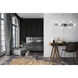Poppy 7 Light Black Track Light Ceiling Light