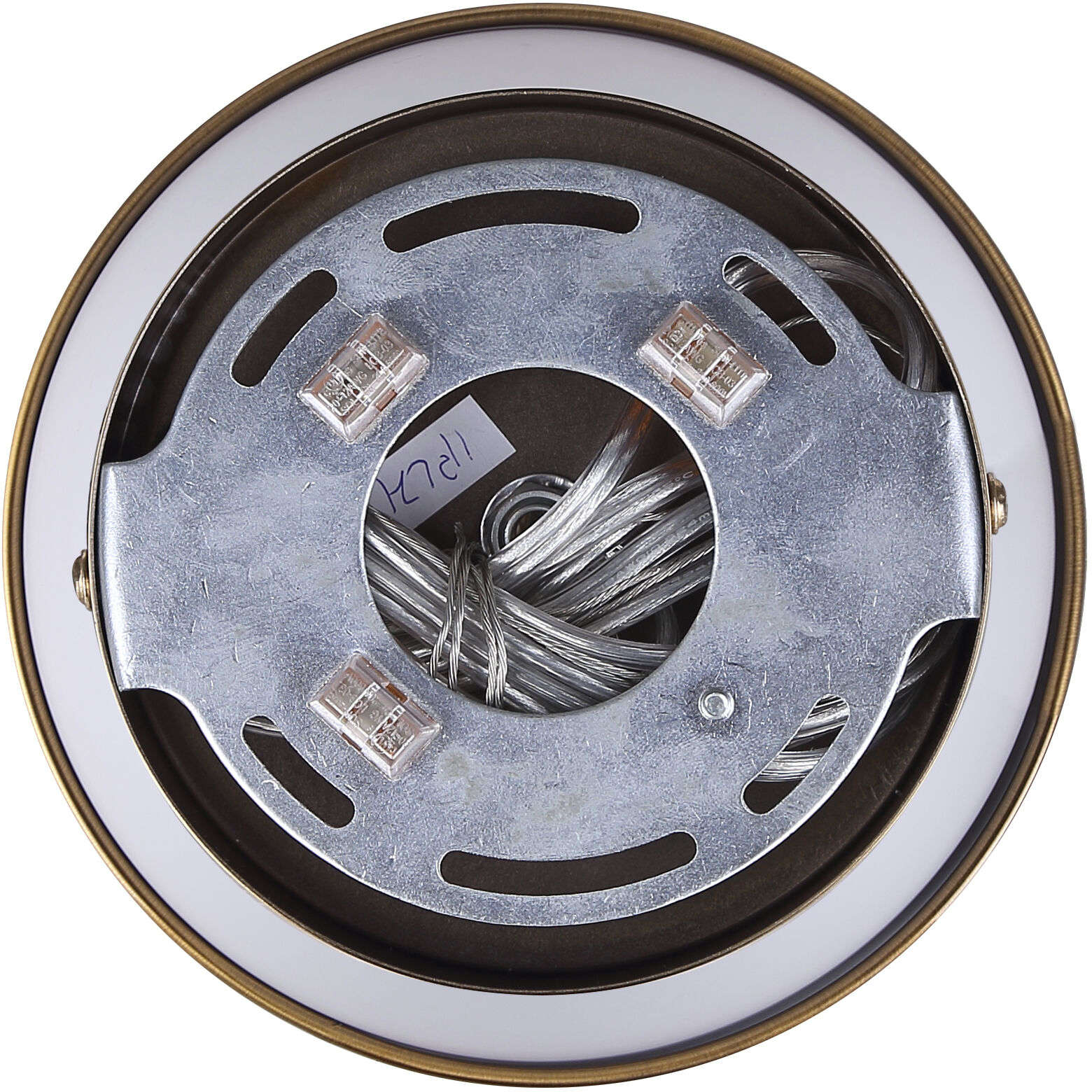 Ollie 1 Light 7.5 inch Matte White and Gold Pendant Ceiling Light