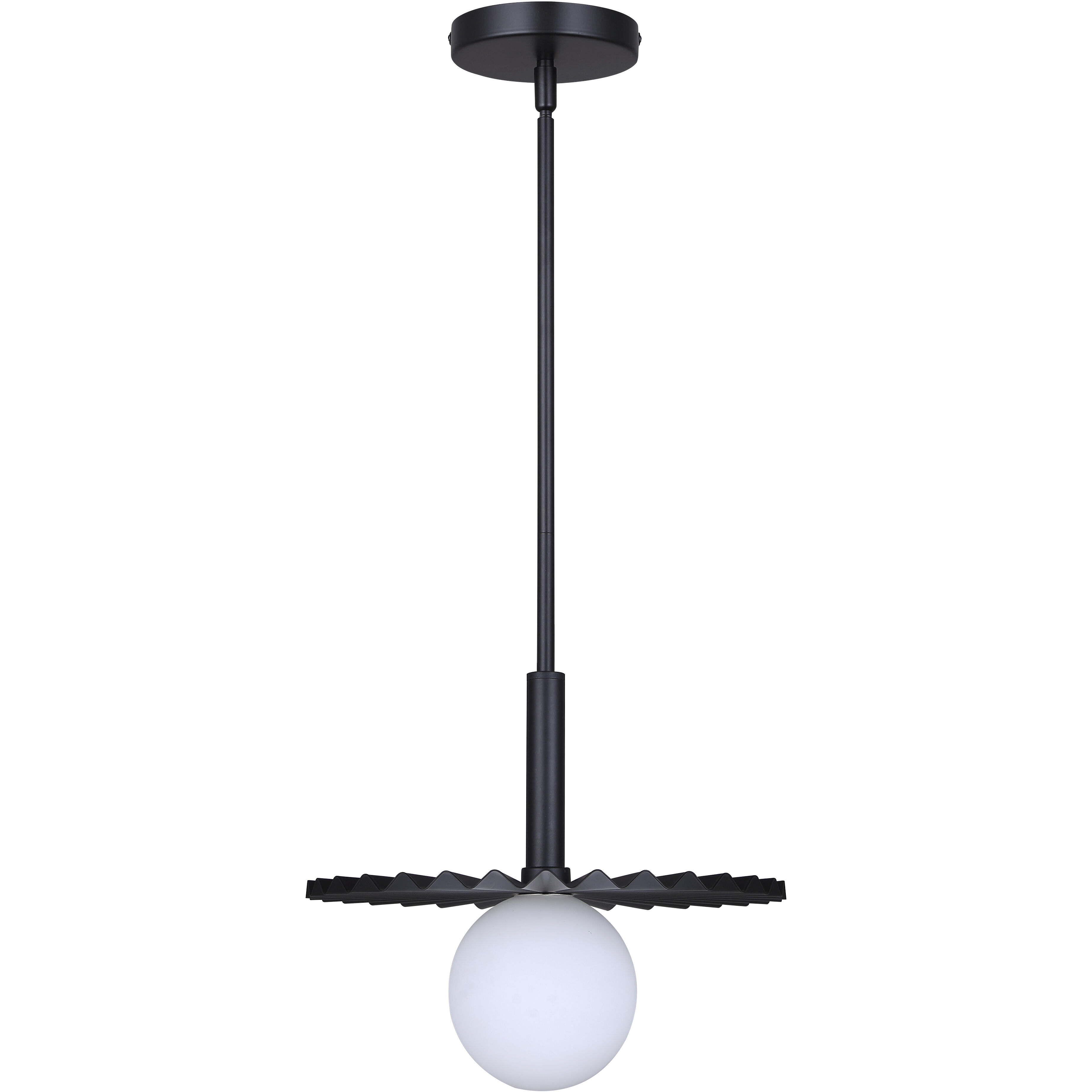 Payton 1 Light 12 inch Black Pendant Ceiling Light