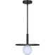 Payton 1 Light 12 inch Black Pendant Ceiling Light