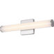 Osten Chrome Vanity Light Wall Light