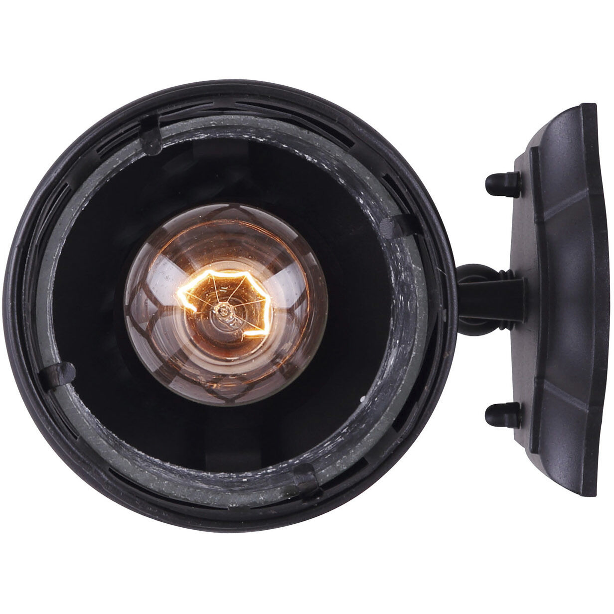 Madison 1 Light 13 inch Black Outdoor Downlight