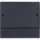 Zora LED 4.63 inch Black Outdoor Lantern