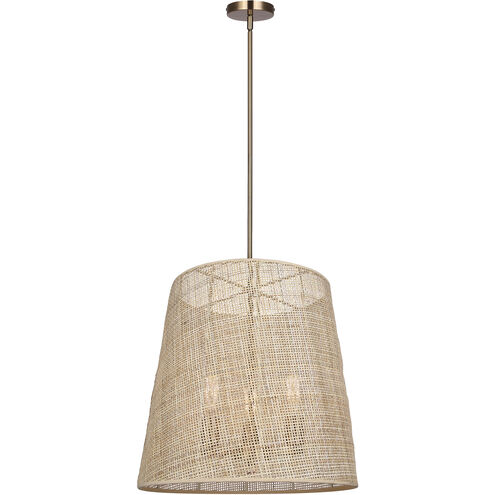 Mia 3 Light 18 inch Gold Chandelier Ceiling Light