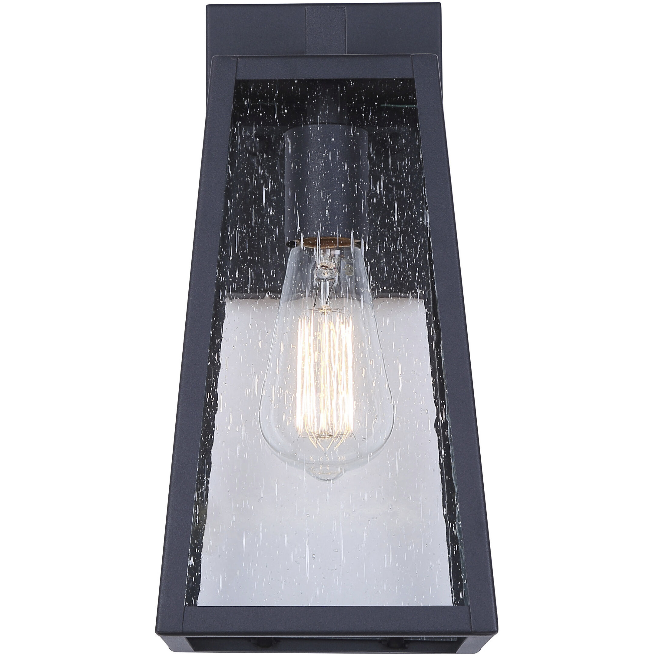 Coralea 1 Light 13 inch Sand Black Outdoor Wall Lantern