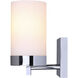 Madison 3 Light 23 inch Chrome Vanity Light Wall Light