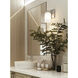 Bram 1 Light 6.25 inch Brushed Nickel Vanity Fixture Wall Light