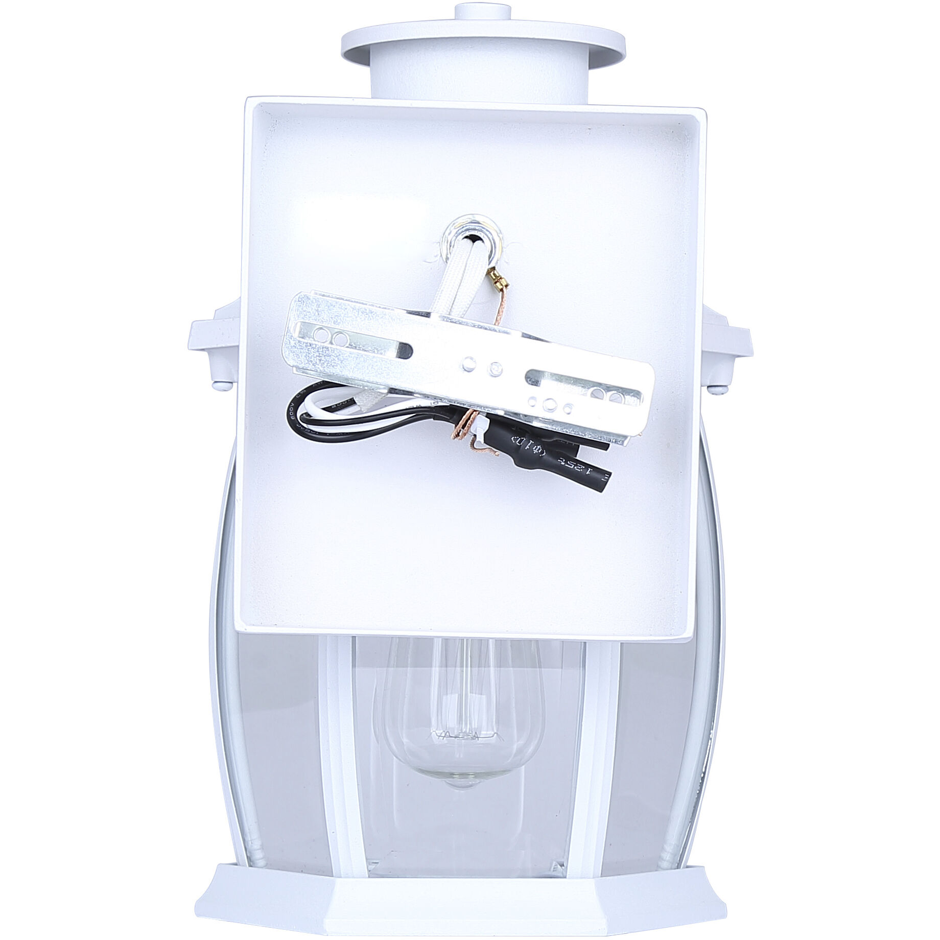 Buckly 1 Light 10.25 inch White Outdoor Wall Lantern